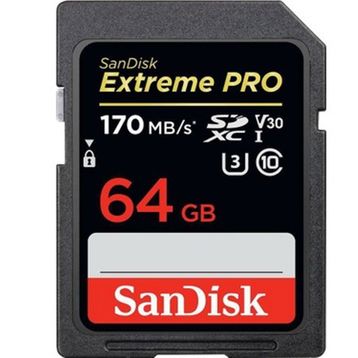 Sandisk Extreme Pro SD UHS I 64 GB Card
