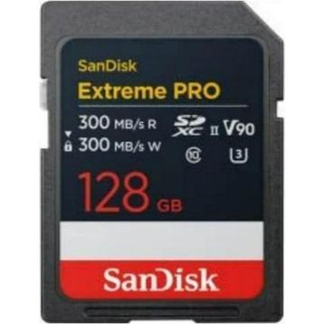 SanDisk Extreme Pro SDSDXDM-128G-GN4IN Class 10 UHS-II U3 V90 128 GB Hafıza Kartı