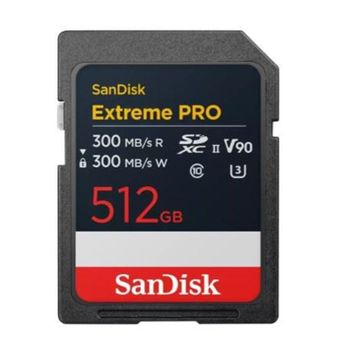 SanDisk Extreme Pro SDSDXDM-512G-GN4IN Class 10 UHS-II U3 V90 512 GB Hafıza Kartı