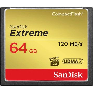 Sandisk SDCFXSB-064G-G46 64GB Extreme Compact Flash