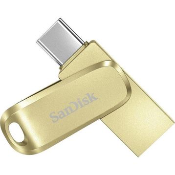 SanDisk Ultra Dual Drive Luxe SDDDC4-512G-G46GD Type-C Gold 512 GB Flash Bellek
