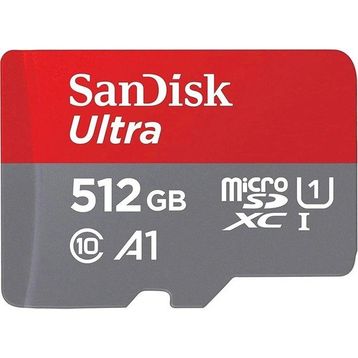 SanDisk Ultra SDSQUAC-512G-GN6MN Class 10 UHS-I U1 A1 512 GB Micro SD Kart