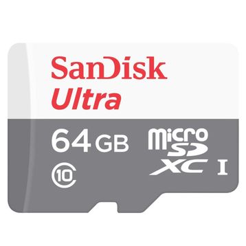 SanDisk Ultra SDSQUNR-064G-GN3MN Class 10 UHS-I 64 GB Micro SD Kart