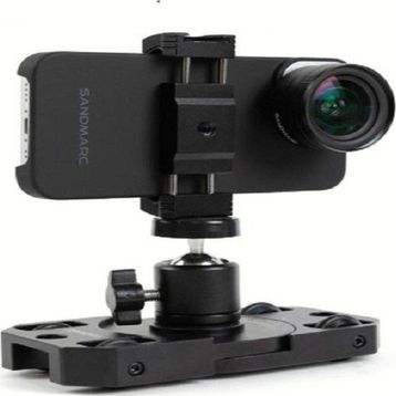 Sandmarc Siyah GoPro Yuvasına Sahip Motion Dolly Slider
