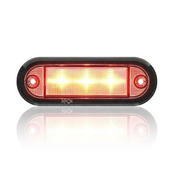 Sanel Gömme 12V Kırmızı Led Basamak Lambası