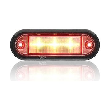 Sanel Gömme 12V Kırmızı Led Basamak Lambası