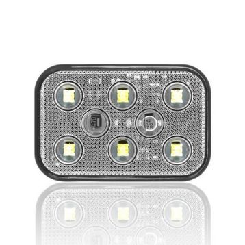 Sanel SBD24W6 Dış Makan Uyumlu Beyaz 24V Universal Kare 6 Led Aydınlatma