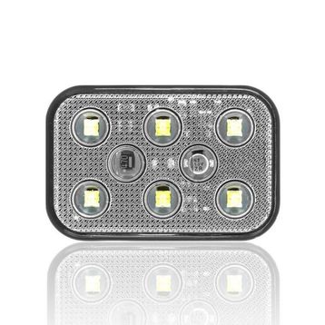 Sanel SBD24W6 Dış Makan Uyumlu Beyaz 24V Universal Kare 6 Led Aydınlatma