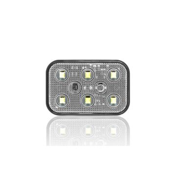 Sanel SBD24W6 Dış Makan Uyumlu Beyaz 24V Universal Kare 6 Led Aydınlatma