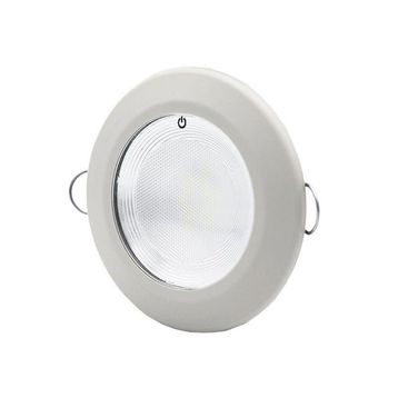 Sanel SSPEB 12WB-CG 12V Renk Modlu Beyaz-Gece Mavisi Butonlu Spot