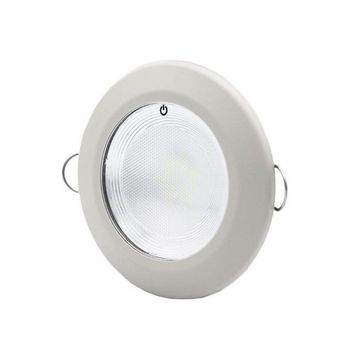 Sanel SSPEB 12WB-CG 12V Renk Modlu Beyaz-Gece Mavisi Butonlu Spot
