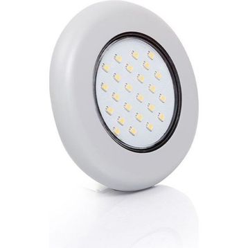 Sanel STCS12W24 Yüzey 24 Led Lamba Su Geçirmez 12V Beyaz Spot