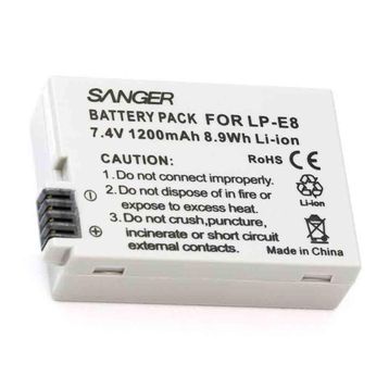 Sanger LP-E8 Batarya