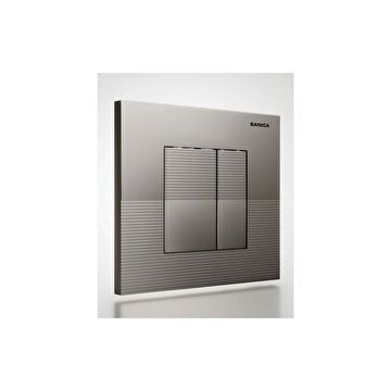 Sanica P03 Mat Krom Boyalı 21x18 cm Rezervuar Panel Takımı