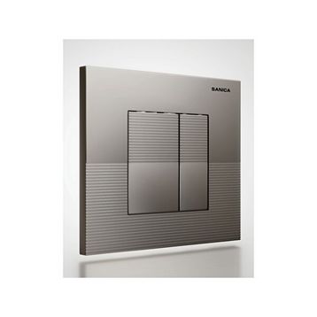 Sanica P03 Mat Krom Boyalı 21x18 cm Rezervuar Panel Takımı