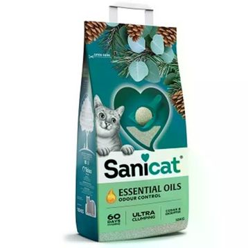 Sanicat Essential Oils Okaliptus Kokulu 10 kg Kedi Kumu