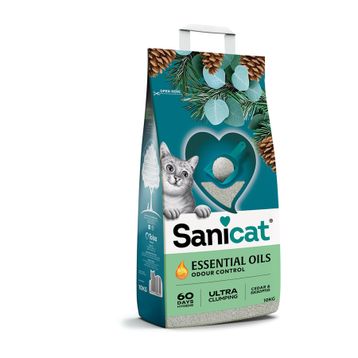 Sanicat Essential Oils Okaliptus Kokulu 10 kg Kedi Kumu