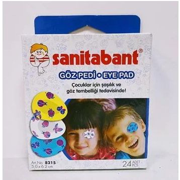 Sanita 8215 24'lü Desenli Çocuk Göz Pedi