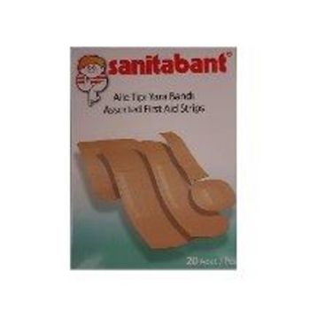 Sanitabant 20'li Aile Tipi Yara Bandı