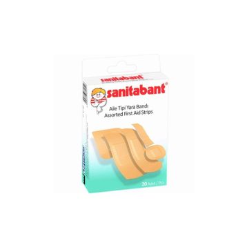 Sanitabant 20'li Aile Tipi Yara Bandı