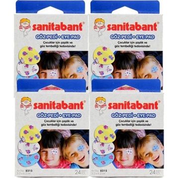 Sanitabant Eye Pad 24'lü Göz Kapama Bandı