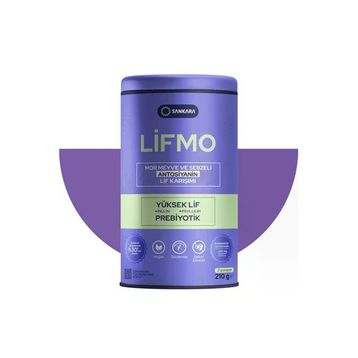 Sankara 210 gr Lifmo Mor Meyve ve Sebzeli Antosiyanin Lif Karışımı
