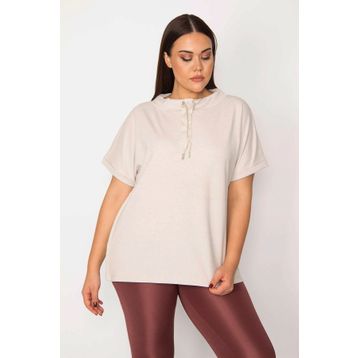 Şans 65N29614 Taş Kadın Tunik