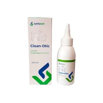 Santavet Clean Otic 100 ml Kedi Köpek Kulak Bakım Ürünü