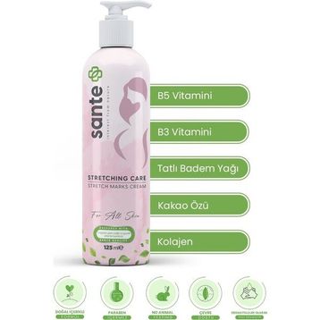 Sante Plus Vücut Çatlak Kremi 125 Ml SNTPLSVCKRM