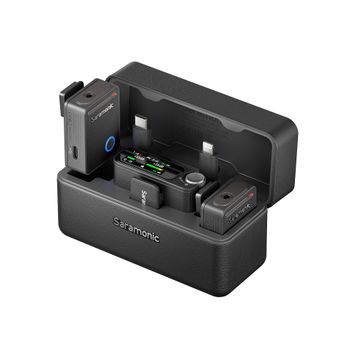 Saramonic Ultra 01 32 Bit 2 Kişilik Kablosuz Yaka Mikrofonu
