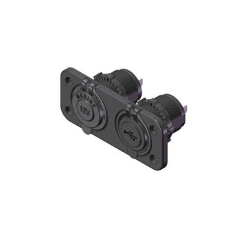Saray 12V Şarj ve Usb Soketi