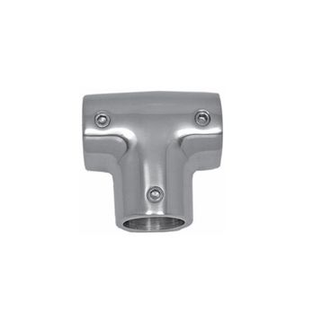 Saray 25 mm 90 Krom Te Bağlantı