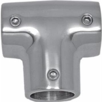 Saray 25 mm 90 Krom Te Bağlantı