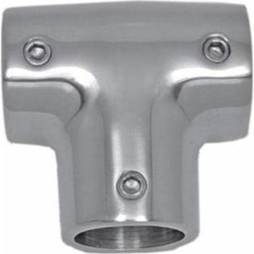 Saray 25 mm 90 Krom Te Bağlantı
