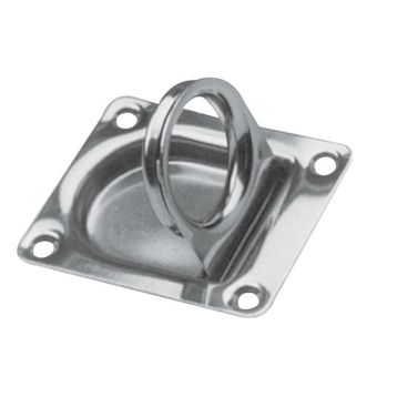 Saray 40x40 mm Krom Gömme Kulp
