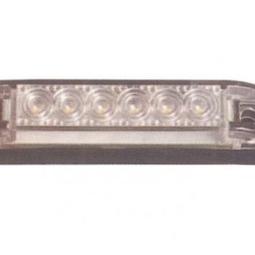 Saray 6 Ledli 12V Beyaz Basamak Lambası