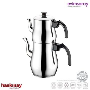 Saray Porselen Evimsaray S 1105 Klasik Mini Boy Çaydanlık Takımı