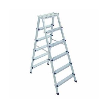 Saraylı 1206 Çift Taraflı Metal 6+6 Basamaklı Merdiven