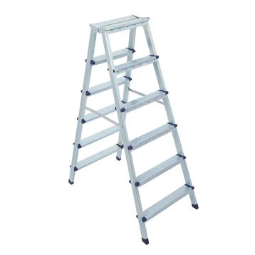 Saraylı 1207 Metal Çift Çıkışlı 7 + 7 Merdiven