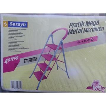 Saraylı 1644 Pratik 4 Basamak Mega Merdiven