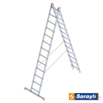 Saraylı 2x13 A Tipi 6.3 m Endüstriyel Merdiven