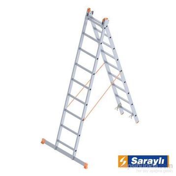 Saraylı 2x9 A Tipi 4 m Endüstriyel Merdiven