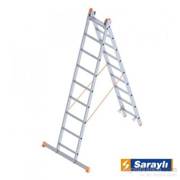 Saraylı 2x9 A Tipi 4 m Endüstriyel Merdiven