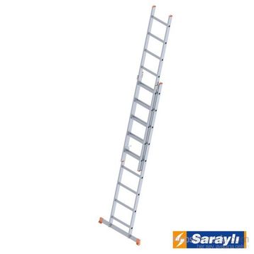 Saraylı 2x9 A Tipi 4 m Endüstriyel Merdiven