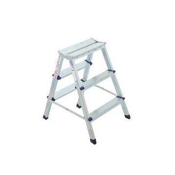 Saraylı 3+3 Basamak Metal Çift Çıkışlı Merdiven
