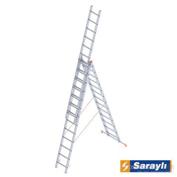 Saraylı 3x13 A Tipi 8.9 m Endüstriyel Merdiven