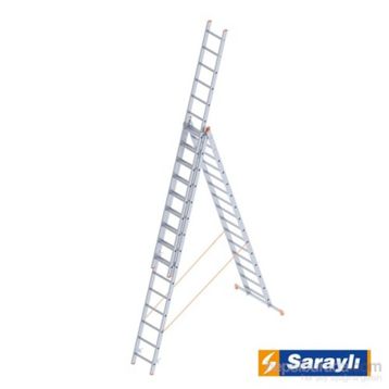 Saraylı 3x15 A Tipi 10 m Endüstriyel Merdiven