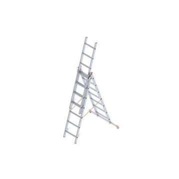 Saraylı A Tipi 3x7 Endüstriyel Sürgülü Merdiven