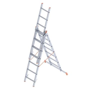 Saraylı A Tipi 3x7 Endüstriyel Sürgülü Merdiven