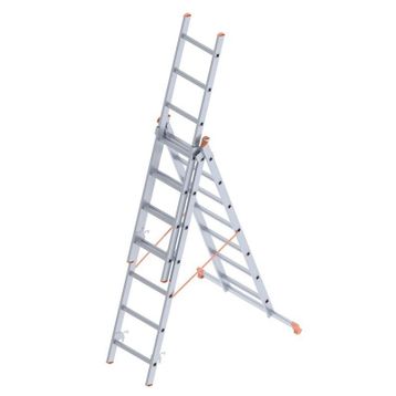 Saraylı A Tipi 3x7 Endüstriyel Sürgülü Merdiven